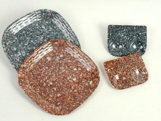Matéria-prima de melamina com aparência de mármore de alta qualidade
        