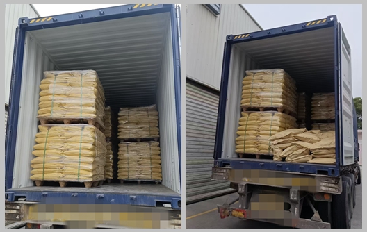 Envio de pó para moldagem de resina melamínica HFM
