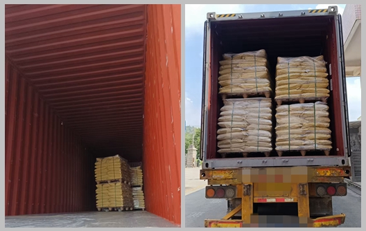 Remessa de composto de moldagem de resina melamínica da Huafu Chemicals