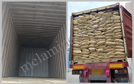 Envio de composto para moldagem de resina melamínica Huafu