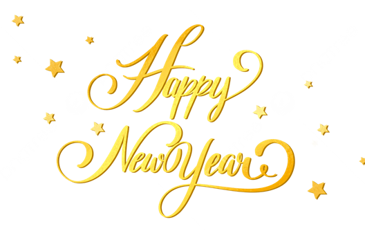 Aviso de feriado de Ano Novo