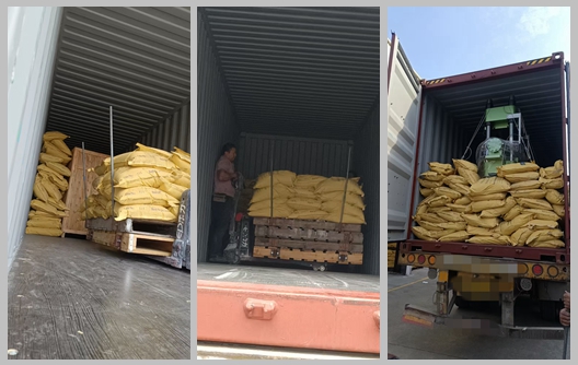 Remessa de pó para moldagem de resina melamínica da Huafu Chemicals